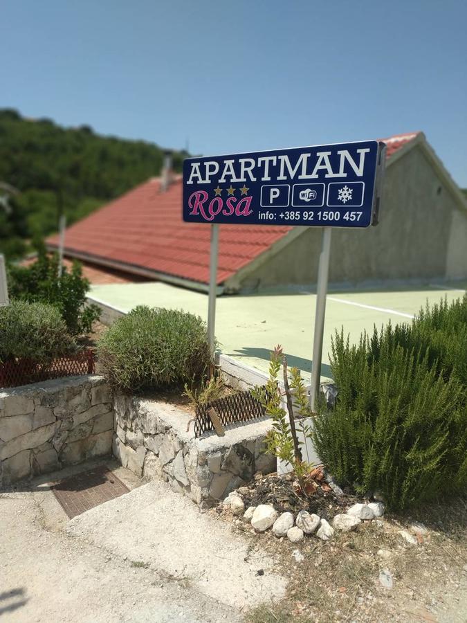Apartman Rosa Daire Skradin Dış mekan fotoğraf